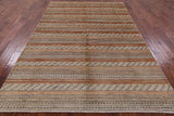 Persian Gabbeh Hand Knotted Wool Rug - 5' 10" X 9' 1" - Golden Nile