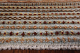 Persian Gabbeh Hand Knotted Wool Rug - 5' 10" X 9' 1" - Golden Nile