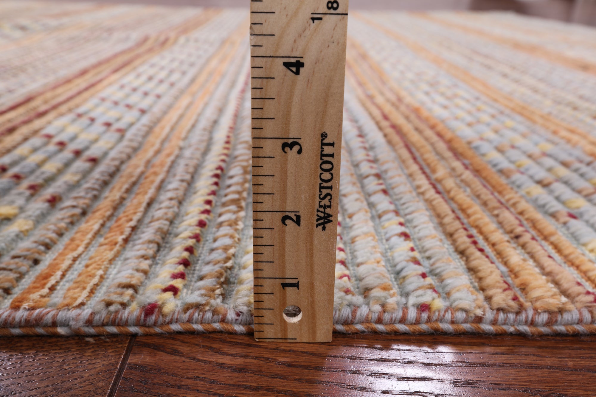 Persian Gabbeh Hand Knotted Wool Rug - 5' 10" X 9' 1" - Golden Nile