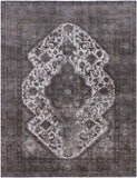 Persian Overdyed Hand Knotted Wool Area Rug - 8' 2" X 11' 0" - Golden Nile