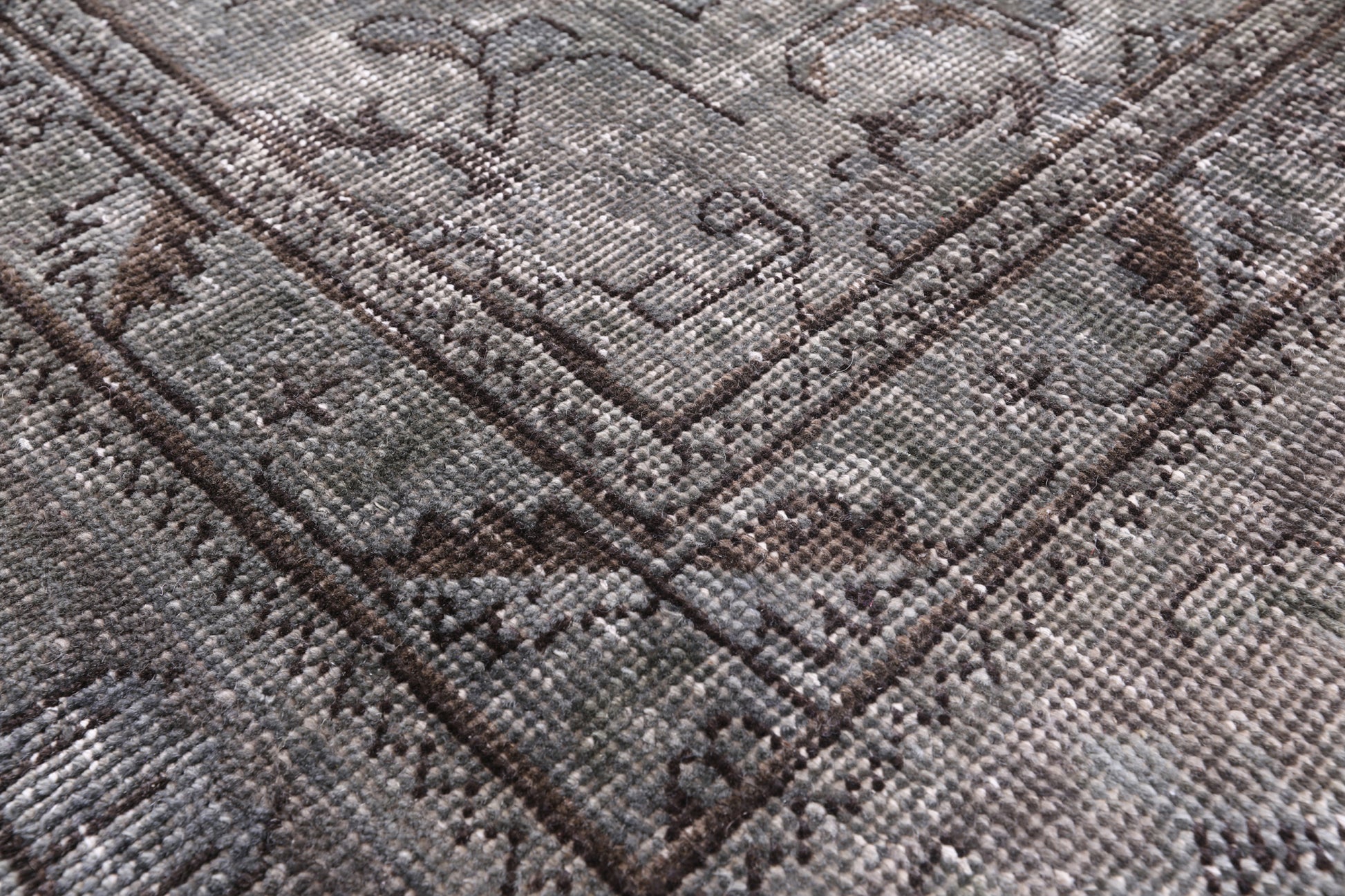 Persian Overdyed Hand Knotted Wool Area Rug - 8' 2" X 11' 0" - Golden Nile