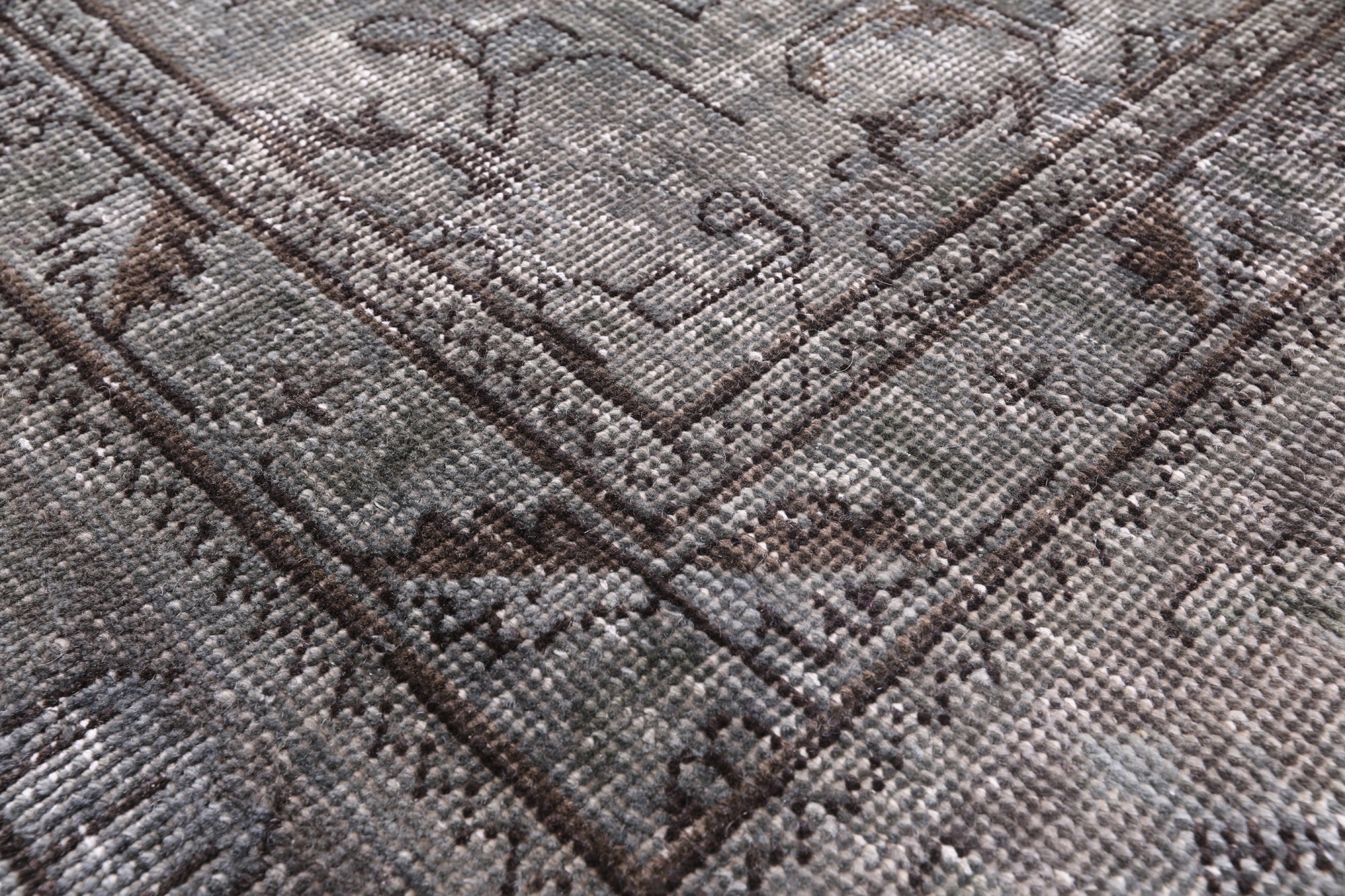 Persian Overdyed Hand Knotted Wool Area Rug - 8' 2" X 11' 0" - Golden Nile