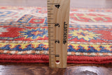 Kazak Hand Knotted Wool Runner Rug - 2' 9" X 9' 10" - Golden Nile