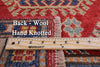 Kazak Hand Knotted Wool Runner Rug - 2' 8" X 11' 0" - Golden Nile