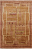 Navajo Design Gabbeh Wool Area Rug 4 X 6 - Golden Nile