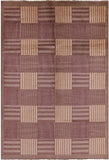 Persian Gabbeh Handmade Wool Rug - 6' 7" X 9' 7" - Golden Nile
