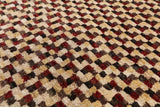 Persian Gabbeh Handmade Wool Area Rug - 5' 10" X 7' 9" - Golden Nile