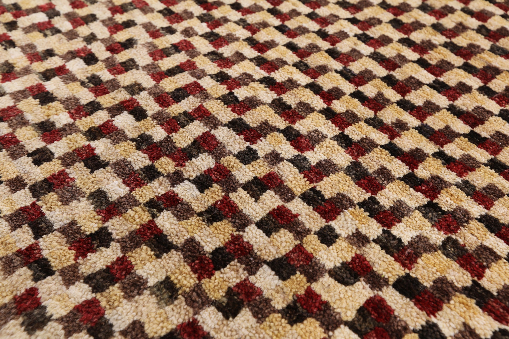 Persian Gabbeh Handmade Wool Area Rug - 5' 10" X 7' 9" - Golden Nile