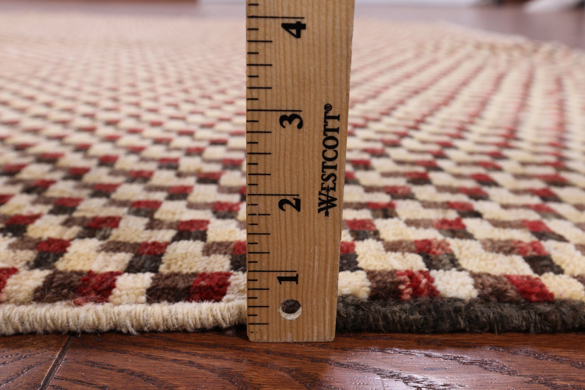 Persian Gabbeh Handmade Wool Area Rug - 5' 10" X 7' 9" - Golden Nile