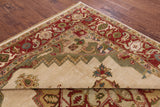 Fine Serapi Hand Knotted Rug - 8' 0" X 10' 0'' - Golden Nile