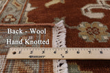 Turkish Oushak Handmade Wool Rug - 6' 2" X 9' 0" - Golden Nile