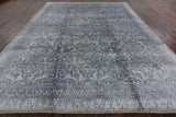 9 X 12 Oriental Pure Silk Handmade Area Rug - Golden Nile