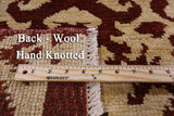Ikat Handmade Wool Rug - 8' 0" X 10' 3" - Golden Nile