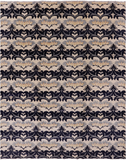William Morris Hand Knotted Wool Rug - 8' 0" X 10' 0" - Golden Nile