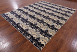 William Morris Hand Knotted Wool Rug - 8' 0" X 10' 0" - Golden Nile