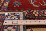 Wool On Wool Kazak Rug - 7' 6" X 11' 5" - Golden Nile