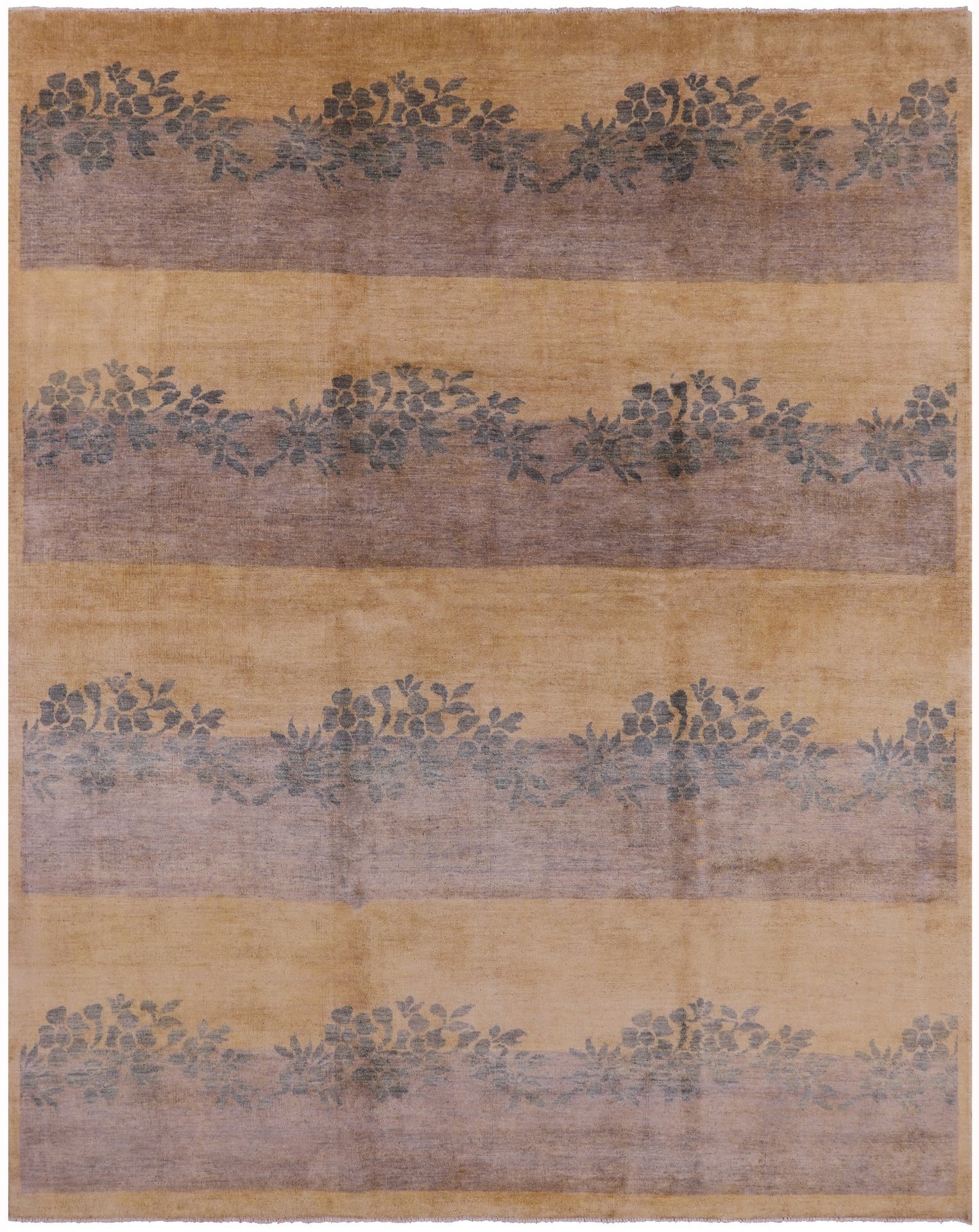 Persian Gabbeh Hand Knotted Wool Rug - 8' 3" X 10' 3" - Golden Nile