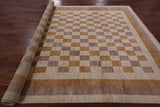 Gabbeh Hand Knotted Rug - 8' 1" X 10' 8" - Golden Nile