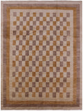 Gabbeh Hand Knotted Rug - 8' 1" X 10' 8" - Golden Nile