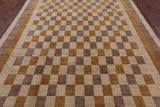 Gabbeh Hand Knotted Rug - 8' 1" X 10' 8" - Golden Nile