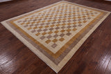 Gabbeh Hand Knotted Rug - 8' 1" X 10' 8" - Golden Nile