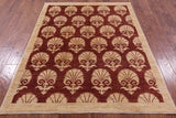 Persian Gabbeh Handmade Wool Rug - 4' 10" X 6' 6" - Golden Nile