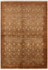 Gabbeh Hand Knotted Rug - 6' 1" X 9' - Golden Nile