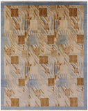 Persian Gabbeh Handmade Wool Rug - 8' 3" X 10' 4" - Golden Nile