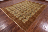Persian Hand Knotted Gabbeh Area Rug 9 X 11 - Golden Nile