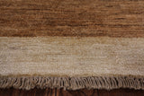 Persian Gabbeh Hand Knotted Wool Area Rug - 6' 3" X 7' 5" - Golden Nile