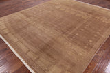 Navajo Gabbeh Hand Knotted Wool Area Rug - 9' 2" X 10' 9" - Golden Nile