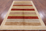 Persian Gabbeh Hand Knotted Wool Area Rug - 5' 4" X 8' 3" - Golden Nile