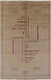 Gabbeh Handmade Wool Rug - 6' X 9' 1" - Golden Nile