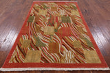 Persian Gabbeh Hand Knotted Wool Area Rug - 4' 7" X 7' 5" - Golden Nile