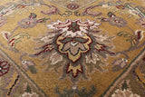 Rajasthan Handmade Wool Rug - 9' 1" X 12' 3" - Golden Nile