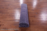 Purple Persian Overdyed Hand Knotted Wool Rug - 9' 9" X 12' 6" - Golden Nile