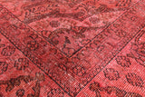 Persian Overdyed Handmade Wool Area Rug - 6' 10" X 10' 5" - Golden Nile