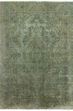 Traditional Vintage Overdyed Wool Rug 8 X 11 - Golden Nile