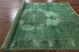 Overdyed Oriental Area Rug 7 X 10 - Golden Nile