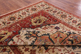 Persian Fine Serapi Hand Knotted Rug - 8' 0" X 10' 0" - Golden Nile