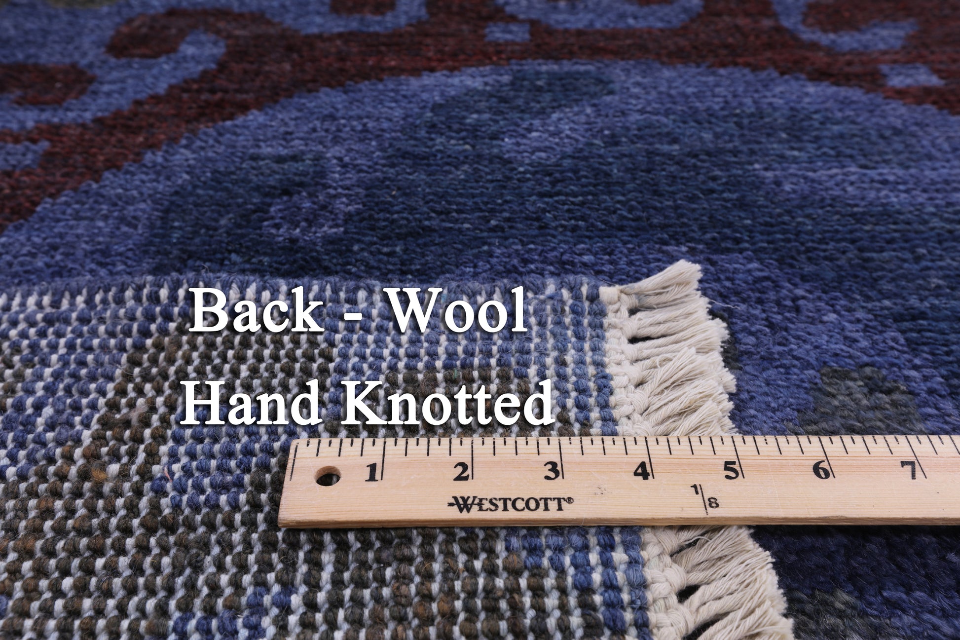 Ikat Handmade Wool Area Rug - 9' 0" X 11' 10" - Golden Nile
