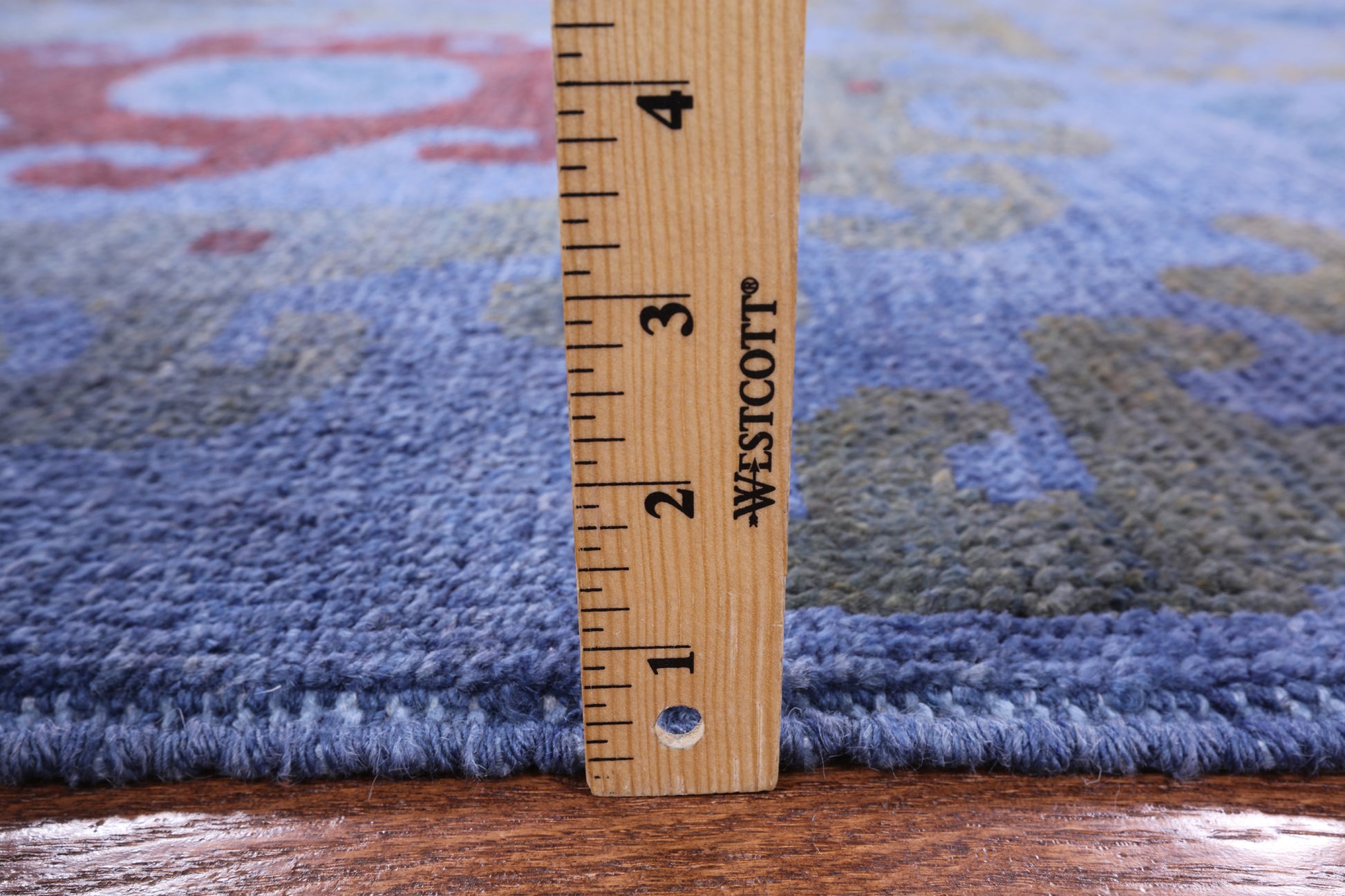 Ikat Handmade Wool Area Rug - 9' 0" X 11' 10" - Golden Nile