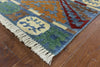 5 X 8 Oriental Navajo Design Handmade Ikat Rug - Golden Nile