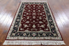 Tabriz Hand Knotted Wool & Silk Area Rug 4 X 6 - Golden Nile
