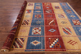 Gabbeh Handmade Wool Rug - 9' 1" X 11' 9" - Golden Nile
