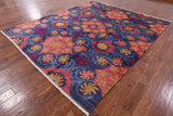 Ikat Handmade Wool Rug - 8' 4" X 10' 1" - Golden Nile