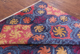 Ikat Handmade Wool Rug - 8' 4" X 10' 1" - Golden Nile