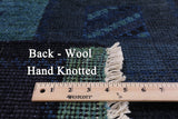 Ikat Handmade Wool Area Rug - 5' 4" X 8' 1" - Golden Nile