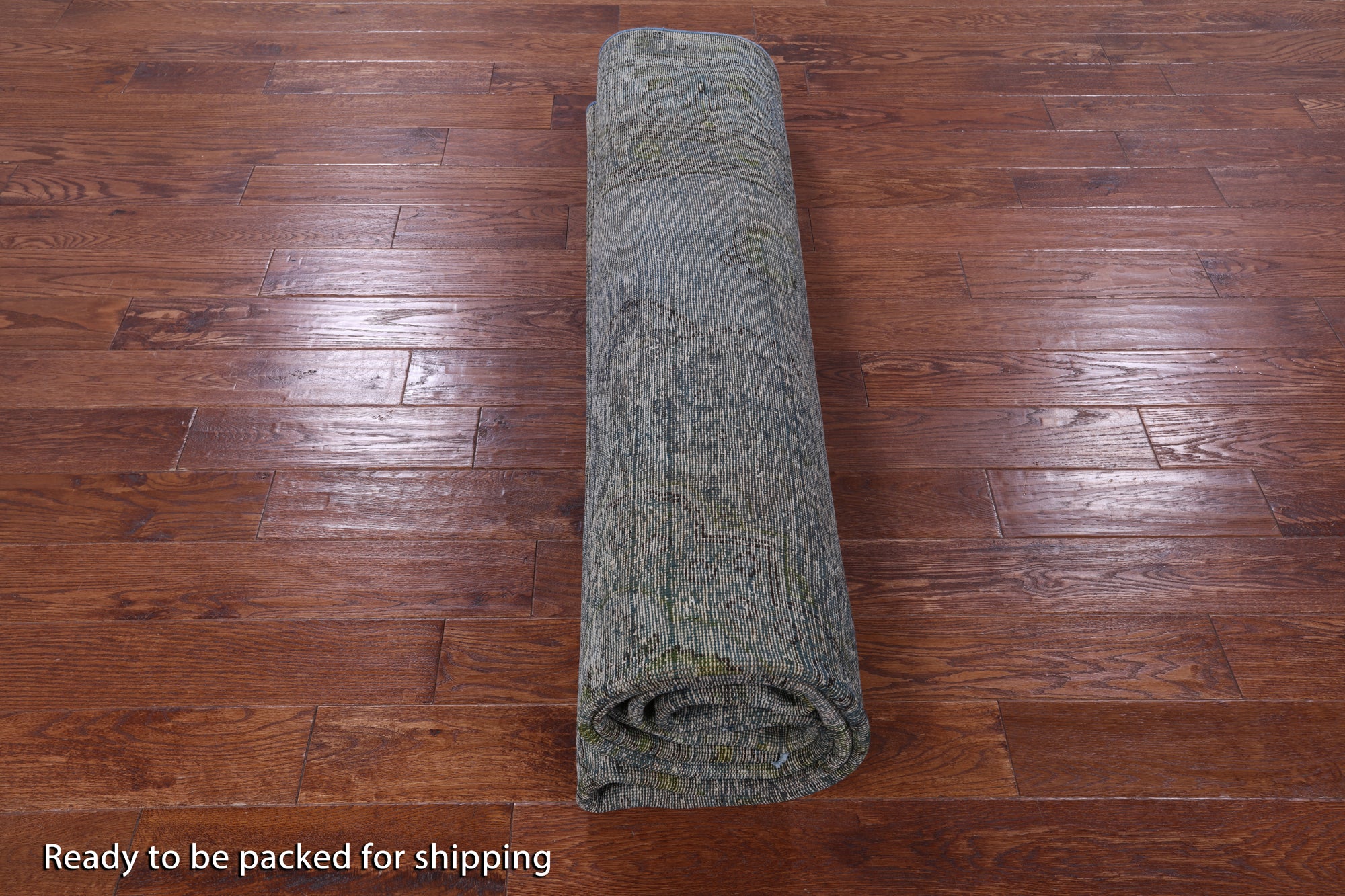 Persian Overdyed Hand-Knotted Wool Rug - 9' 7" X 12' 2" - Golden Nile