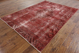 6 X 9 Overdyed Veg Dyed Oriental Rug - Golden Nile